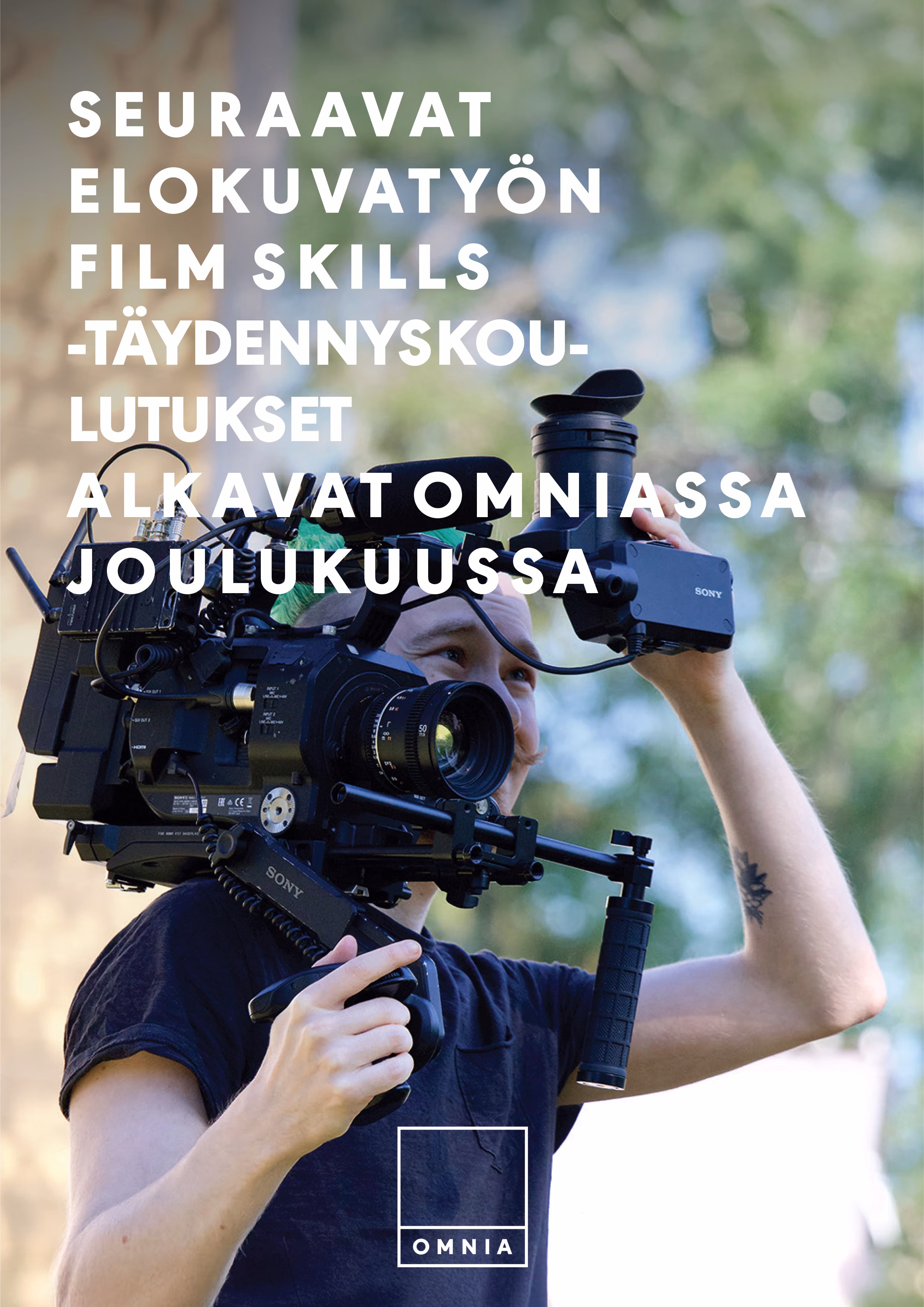 Film Skills brochure page one